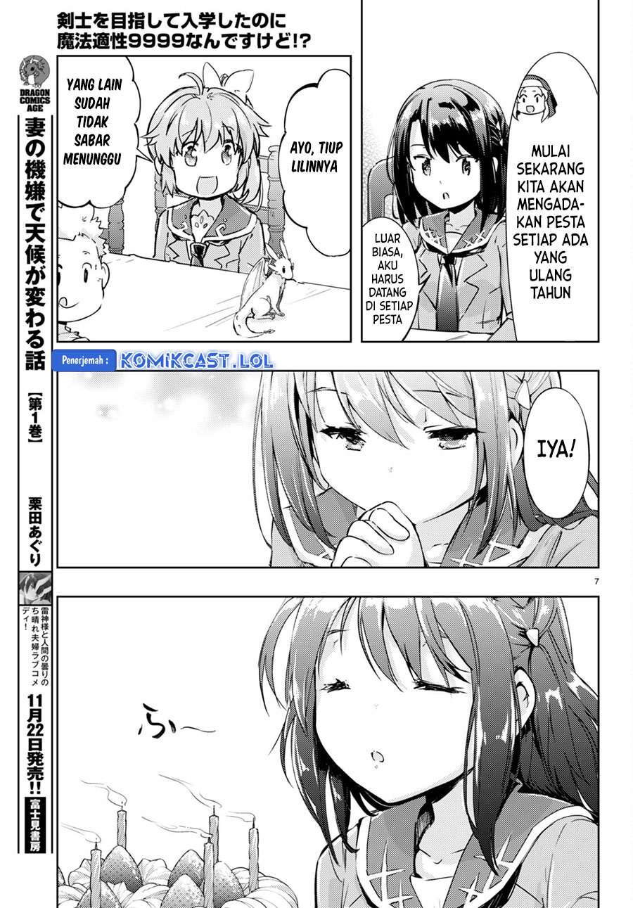 Kenshi wo Mezashite Nyuugaku shita no ni Mahou Tekisei 9999 nan desu kedo!? chapter 69
